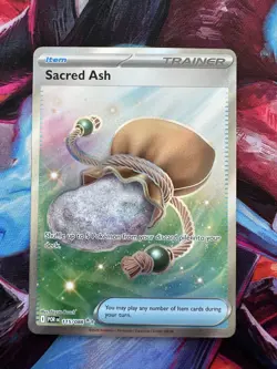 Sacred Ash 115/088 Me03: Pokemon Perfect Order Ultra Rare Holo Near Mint - Image 1