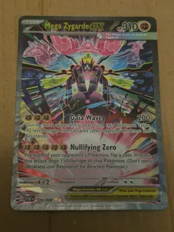 Pokemon Mega Zygarde EX Perfect Order 120/088 SIR Special Illustration Rare NM - Image 1