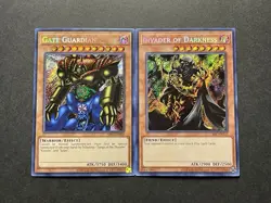 Gate Guardian + Invader Of Darkness | Secret Rares | 25th Anniversary | YuGiOh! - Image 1