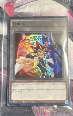 Konami Yu-Gi-Oh! Yami Yugi Magicians' Combination Token Promo Holo SEALED - Image 1