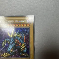Tri-Horned Dragon LOB-000 The Legend of Blue Eyes White Dragon 1st Edition - Image 3