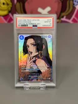 One Piece Boa Hancock (SP) OP01-078 - Kingdoms of Intrigue Alt Art - PSA 10 GEM - Image 1