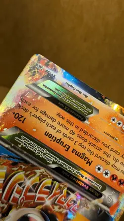 Pokemon MCamberupt EX Mega Holo XY198 Promo 2017 Light Play Condition - Image 4
