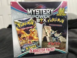 Pokemon Mystery Power Box Chase Pack Seeded 1:10 (5 Booster Packs) NEW SEALED - Image 1