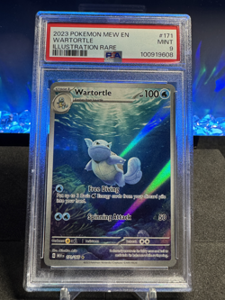 2023 | Pokemon 151 | Wartortle Illustration Rare | 171/165 | PSA 9 - Image 1