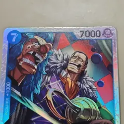 Crocodile OP09-046 SR ONE PIECE TCG CCG Card Game NM Blue - Image 3