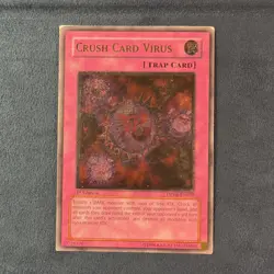 Yu-Gi-Oh! TCG Crush Card Virus DPKB-EN039 Ultimate Rare 1st EDITION - Image 1