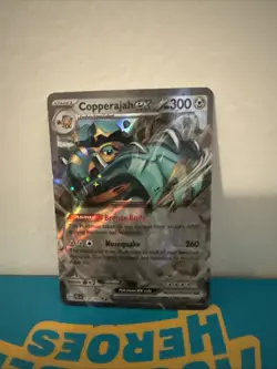 Pokemon TCG Copperajah ex 150/193 Double Rare Card PAL NM - Image 1