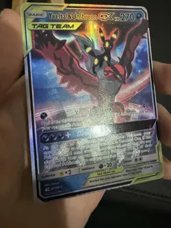 Yveltal & Umbreon GX Tag team Pokemon Card CUSTOM - Image 2