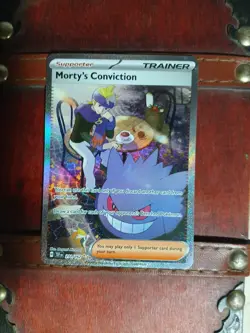 Pokemon TCG Morty's Conviction Scarlet & Violet Temporal Forces - Image 1