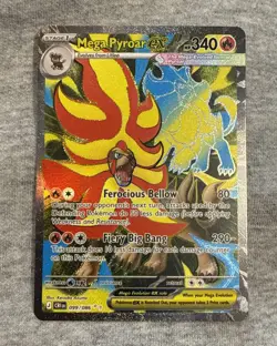 Mega Pyroar Ex 099/086 Ultra Rare NM - Chaos Rising - Pokemon Cards/TCG - Image 1