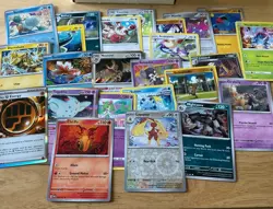 300+ 2020-2026 Pokemon Base Card Bulk Lot Common, Holos,Reverse Holos. Y0302 - Image 2