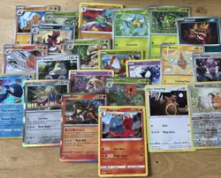 300+ 2020-2026 Pokemon Base Card Bulk Lot Common, Holos,Reverse Holos. Y0302 - Image 3