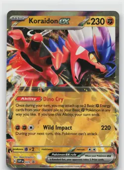 Koraidon ex 029 SV: Scarlet & Violet Promo Cards Promo - Image 1