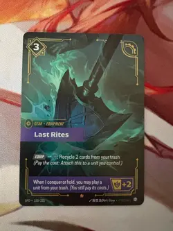 RIFTBOUND SPIRITFORGED LAST RITES #150/221 CARD - Image 1