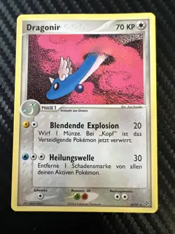 Pokemon Set EX Drachen Dragon Dragonir Dragonair 14/97 Rare Non Holo Pokemon - Image 1