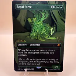 x1 Regal Force SPG MTG 141 BORDERLESS MYTHIC M/NM 1x - Image 1