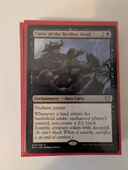 Curse of the Restless Dead Commander: Innistrad: Midnight Hunt Regular - Image 1