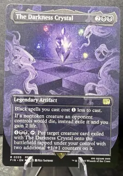 The Darkness Crystal (Borderless) - 335 / English / Near Mint MTG - Image 1