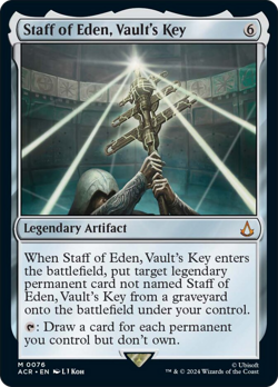 Staff of Eden, Vault's Key [Assassin's Creed] Foil Near Mint - Image 1