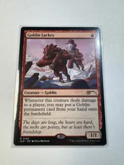 Goblin Lackey Goblin Storm Secret Lair #2425 - MTG - Image 1
