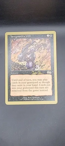 Yawgmoth's Will - 1999 Jakub Slemr (USG) World Championship Decks Regular - Image 1