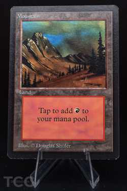 Mountain (C) - 1993 Magic the Gathering - Limited Edition Beta Regular - Image 1