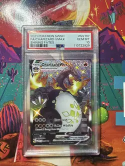2021 Pokemon Sword And Shield Charizard VMax 🔥🔥 PSA 10 Shining Fates Full Art - Image 1
