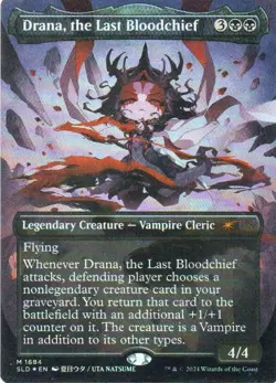 MTG: Secret Lair Drop Series: Rainbow Foil Drana, the Last Bloodchief: LP Con - Image 1