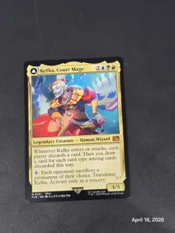 Kefka, Court Mage Final Fantasy Magic: The Gathering MtG Near Mint - Image 1