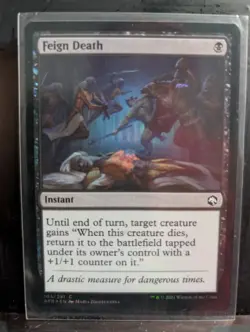 Feign Death Foil 103 AFR MTG SealedinSleeve - Image 1