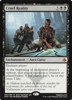 Cruel Reality M Amonkhet 84 NM - Image 1