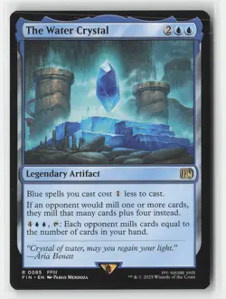The Water Crystal 85 Rare FINAL FANTASY Magic: The Gathering Near Mint - Image 1