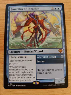 Emeritus of Ideation - 0045 (Secrets of Strixhaven) - Near Mint NM - Mythic - Image 1