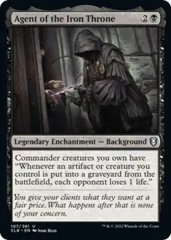MTG Foil - Agent of the Iron Throne - 107 / LP / English - Image 1