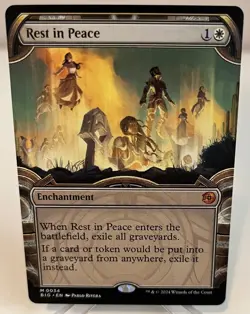 Magic MTG Rest in Peace *Showcase* Outlaws of Thunder Junction: The Big Score NM - Image 1