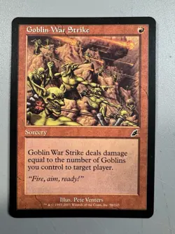 Goblin War Strike | Scourge | MTG | #96 | NM - Image 1