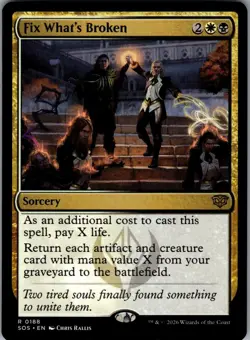 Fix What's Broken 188 - Secrets of Strixhaven NM - Magic: The Gathering TCG - Image 1
