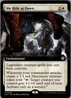 We Ride at Dawn (Extended Art) 48 - Outlaws of Thunder Junction NM - MTG TCG - Image 1