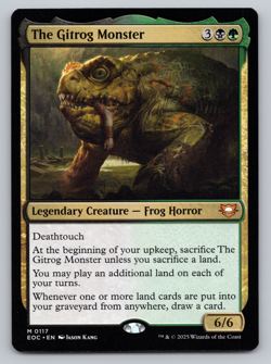 The Gitrog Monster - Commander: Edge of Eternities MTG - Image 1