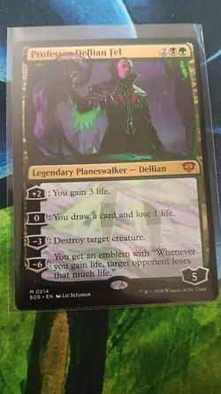 Professor Dellian Fel 214 Mythic Secrets of Strixhaven Magic: The Gathering NM - Image 1