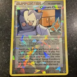 Charon's Choice Reverse Foil Pokemon Platinum Rising Rivals #RT6 2009 - Image 1