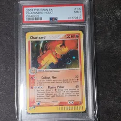 Pokemon Charizard EX Dragon Holo Rare #100 PSA 9 Mint - Image 1