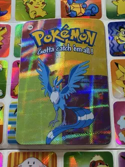 Pokemon 151 Vintage Pocket Monsters Vending HOLO Prism Sticker 2000 Nintendo - Image 3
