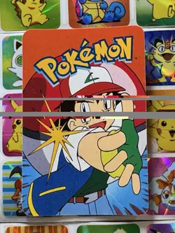 Pokemon 151 Vintage Pocket Monsters Vending HOLO Prism Sticker 2000 Nintendo - Image 5