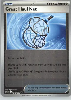 Great Haul Net 078/086 Uncommon ME04: Chaos Rising Pokemon Reverse Holo NM - Image 1
