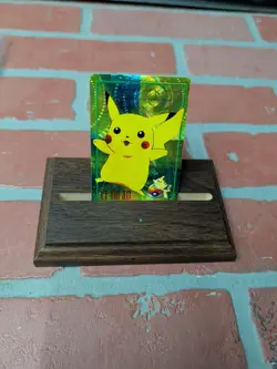 1998 Bandai Pocket Monsters Anime Collection Pikachu 81 Vending Sticker - Image 2