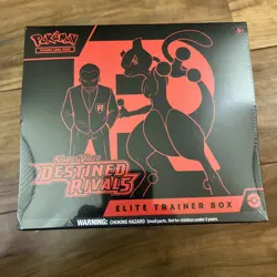 Pokemon Scarlet & Violet Destined Rivals ETB Elite Trainer Box - Image 1