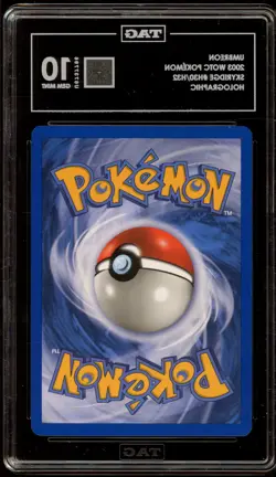 Pokemon Umbreon Skyridge Holo Rare #H30 TAG 10 Gem Mint - Image 2
