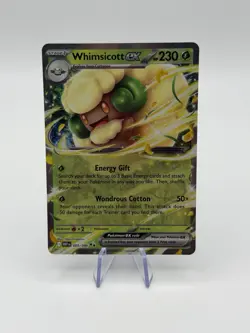 Pokemon Whimsicott ex 005/086 SV: White Flare Double Rare EX Holo 230 HP - Image 1